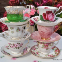 vintage tea-cups