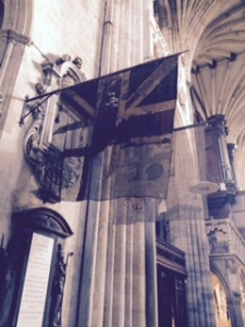 exeter cathedral flags